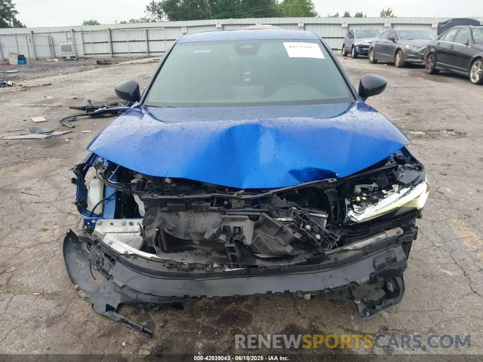 12 Photograph of a damaged car 2HGFE2F57PH543976 HONDA CIVIC 2023