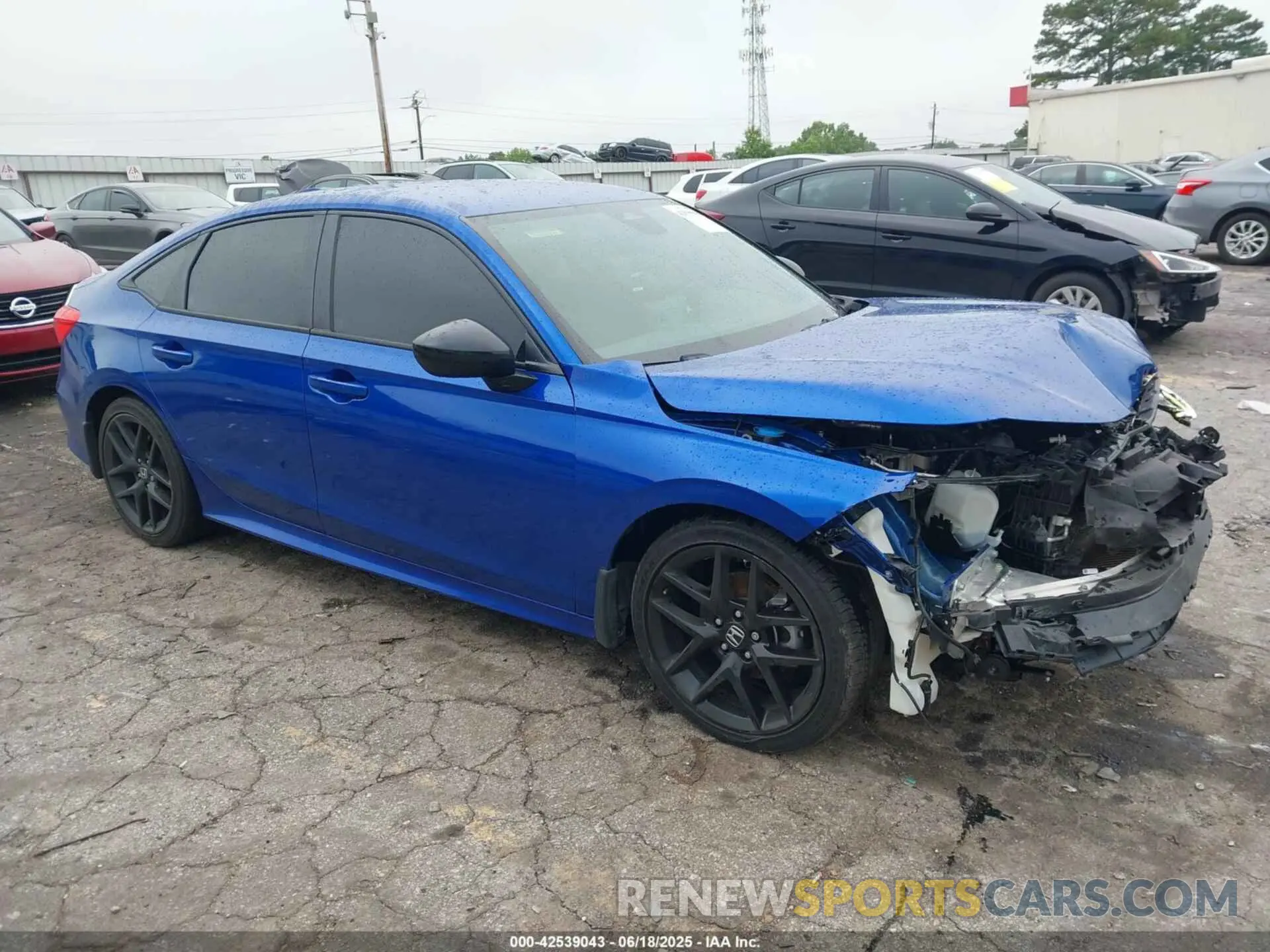 13 Photograph of a damaged car 2HGFE2F57PH543976 HONDA CIVIC 2023