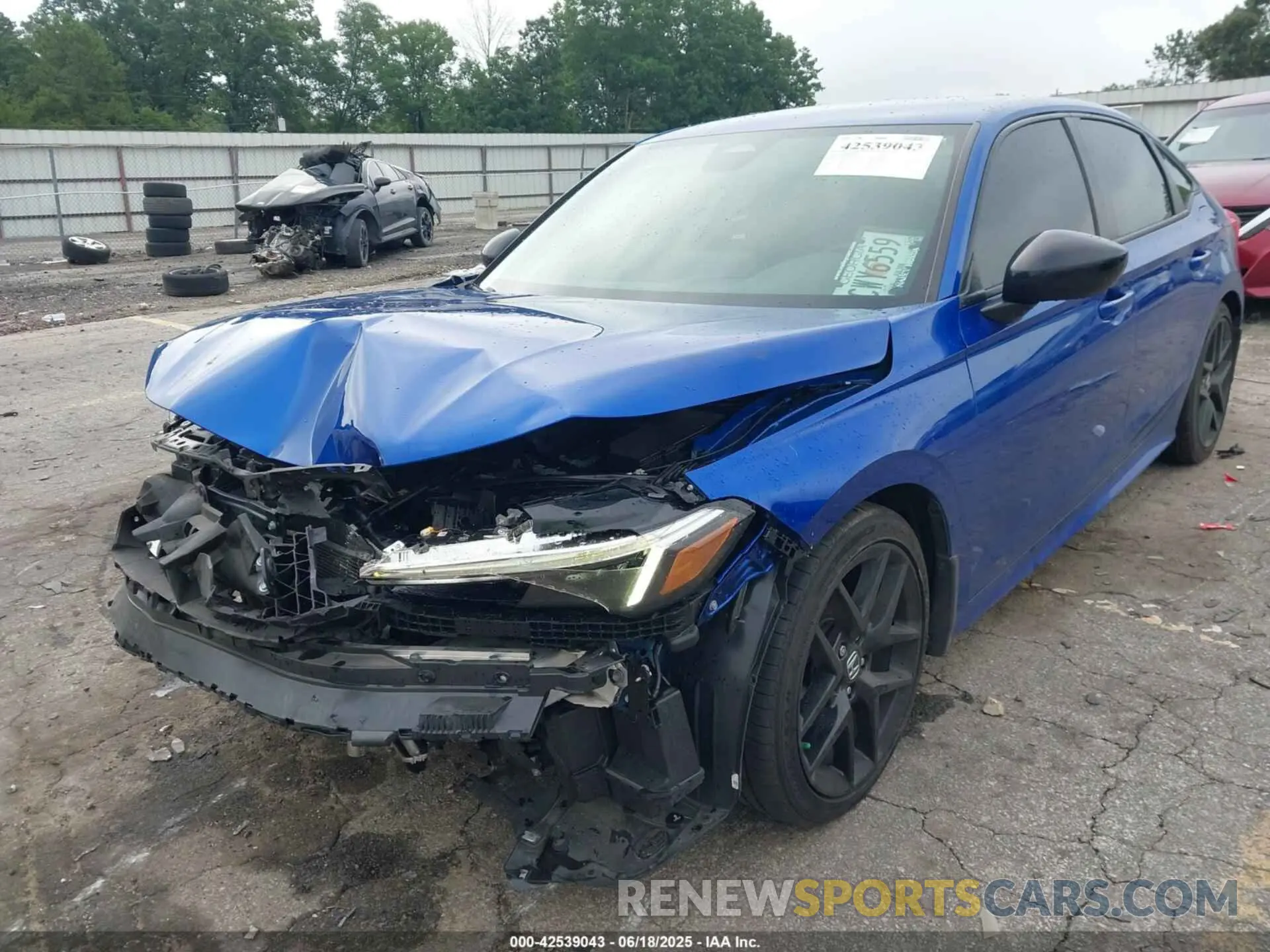 6 Photograph of a damaged car 2HGFE2F57PH543976 HONDA CIVIC 2023