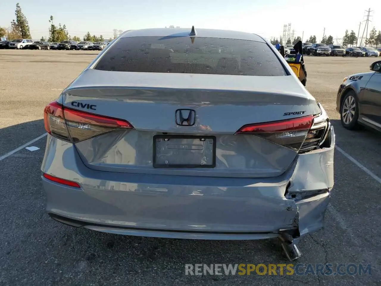 6 Photograph of a damaged car 2HGFE2F57PH547087 HONDA CIVIC 2023