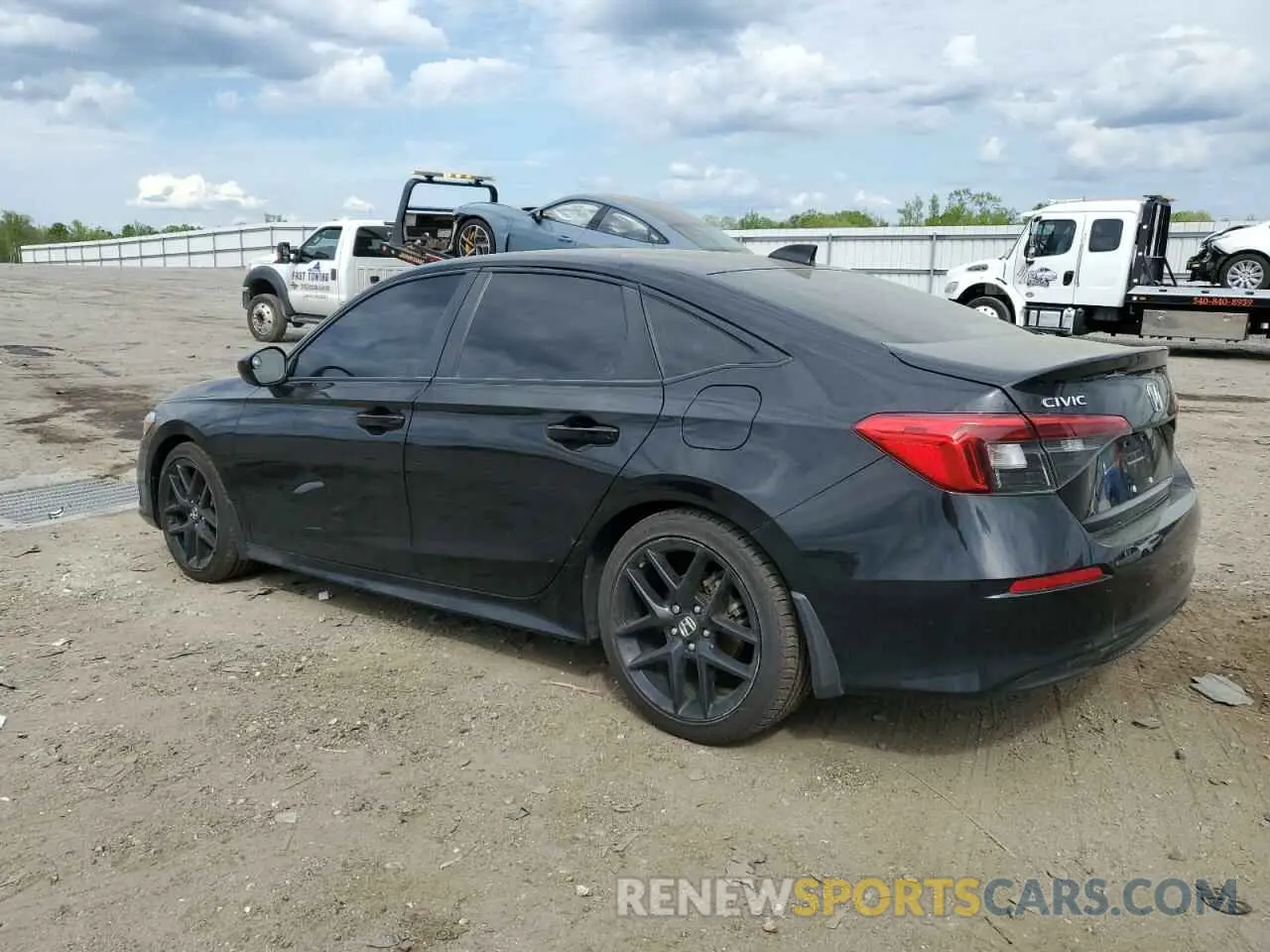 2 Photograph of a damaged car 2HGFE2F57PH549065 HONDA CIVIC 2023