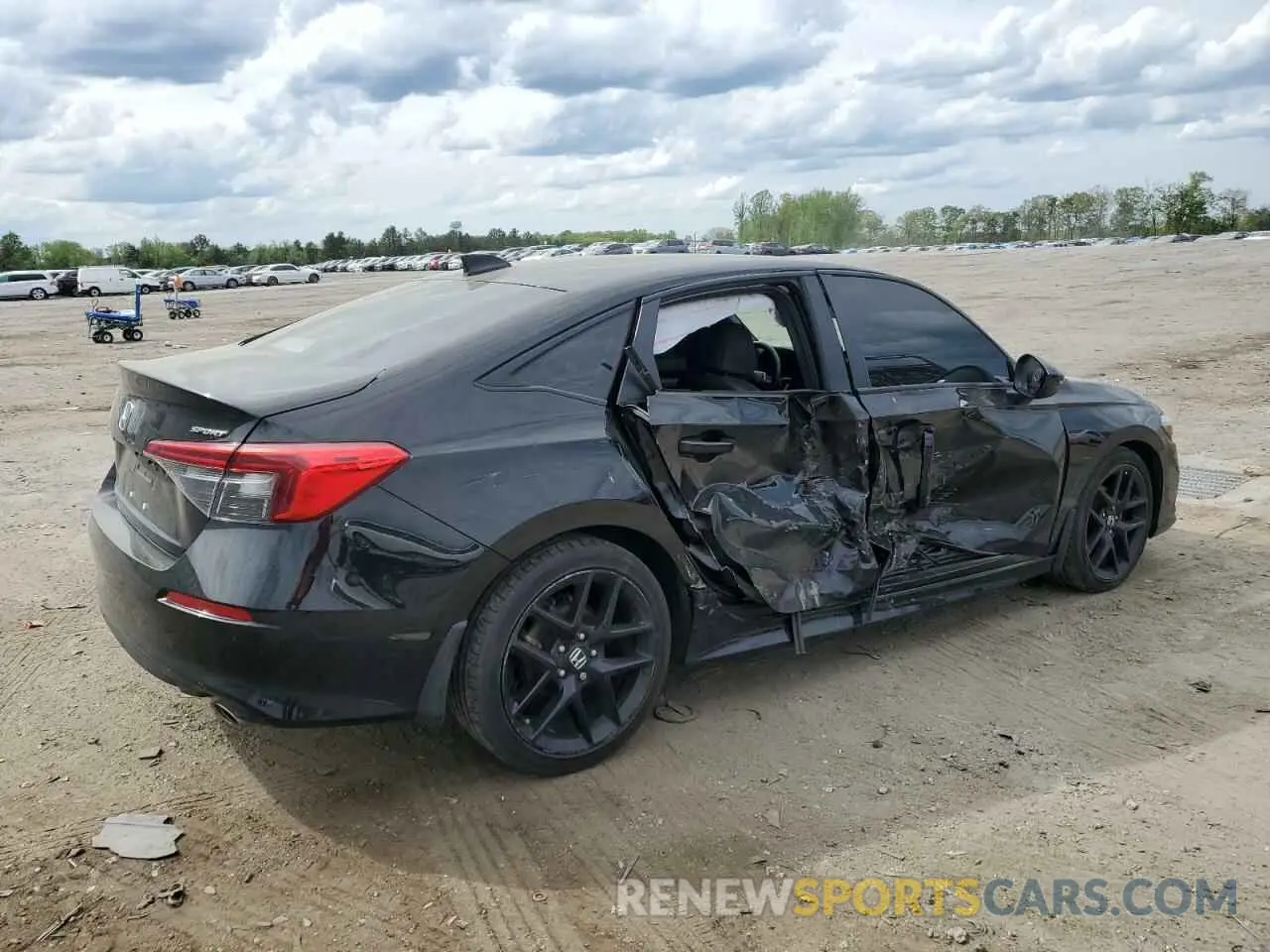 3 Photograph of a damaged car 2HGFE2F57PH549065 HONDA CIVIC 2023
