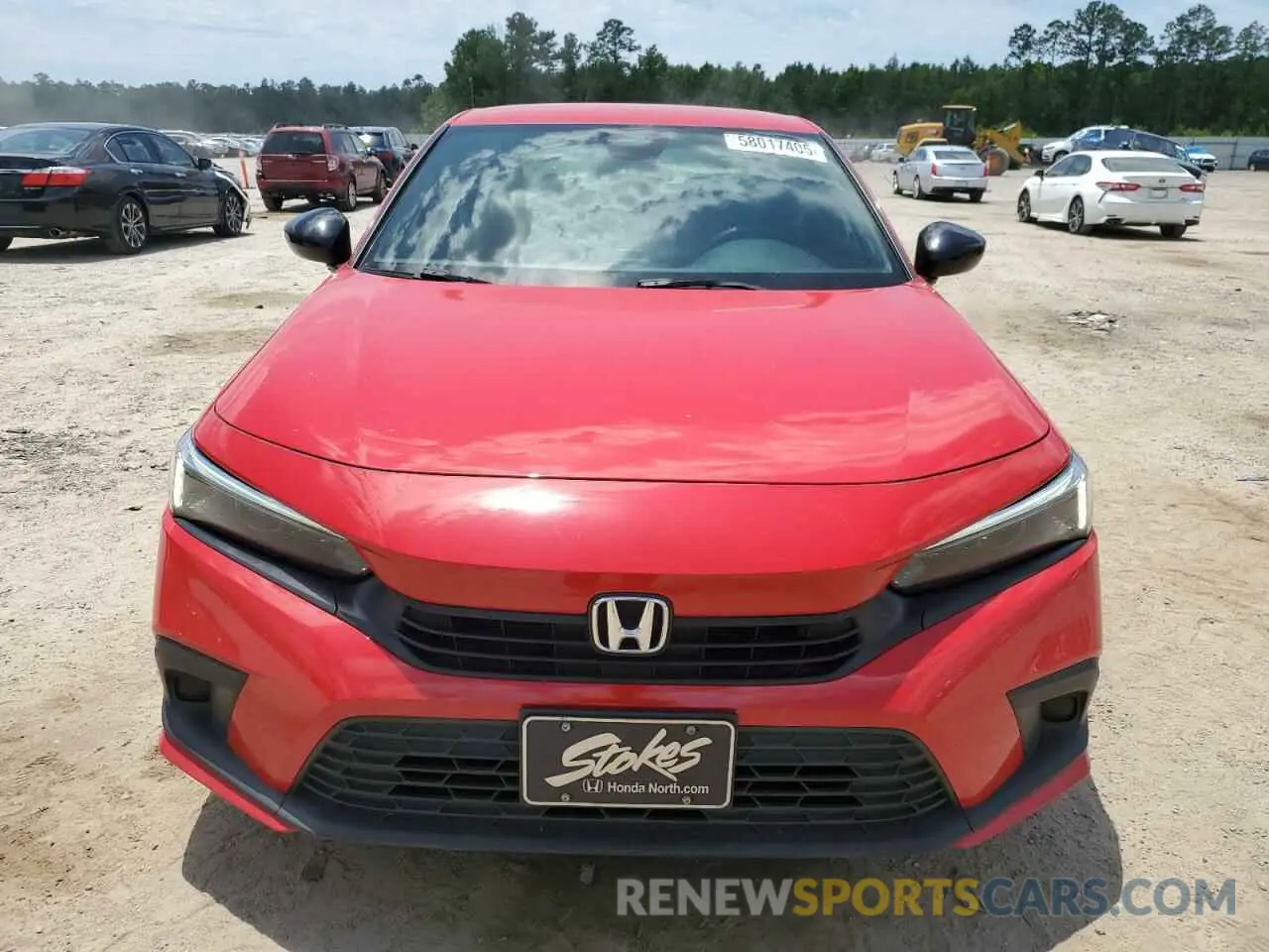 5 Photograph of a damaged car 2HGFE2F57PH551754 HONDA CIVIC 2023