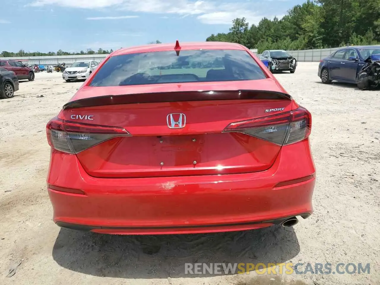 6 Photograph of a damaged car 2HGFE2F57PH551754 HONDA CIVIC 2023