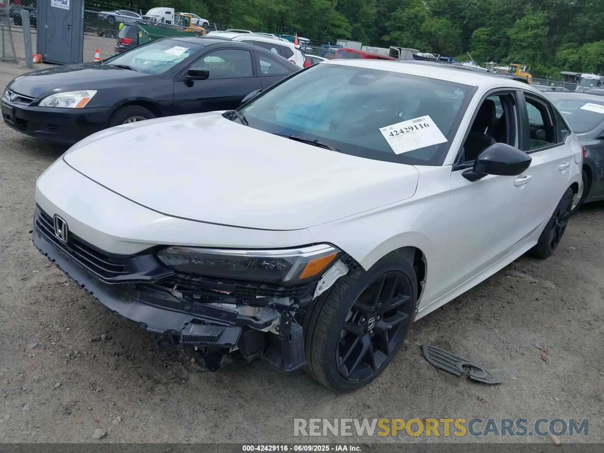 2 Photograph of a damaged car 2HGFE2F57PH561393 HONDA CIVIC 2023
