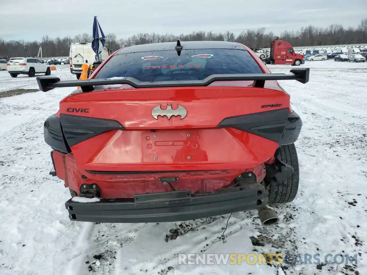 6 Фотография поврежденного автомобиля 2HGFE2F57PH564486 HONDA CIVIC 2023