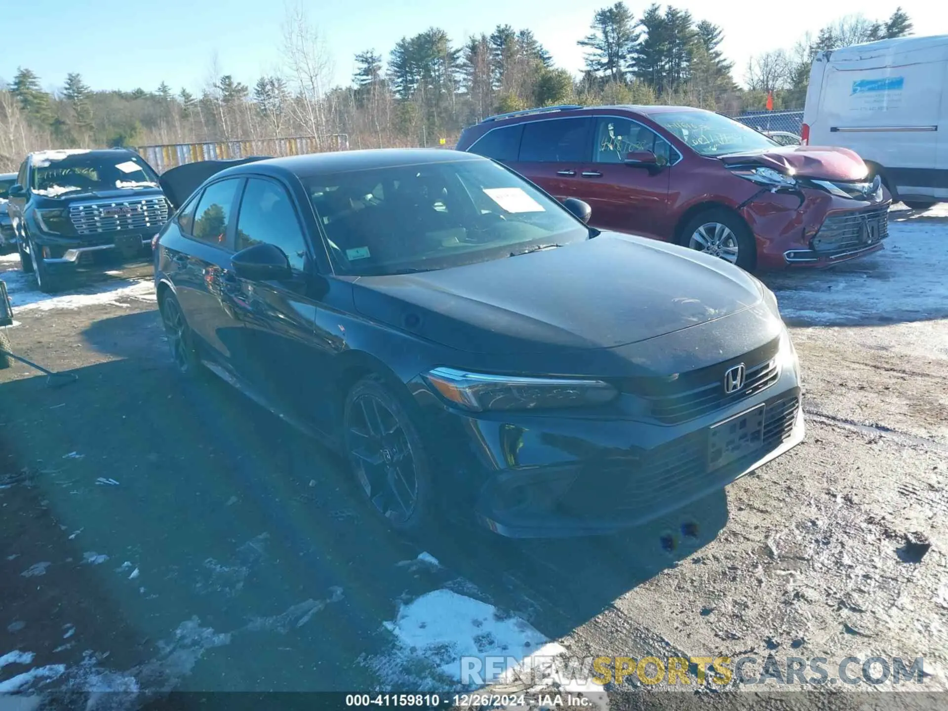 1 Photograph of a damaged car 2HGFE2F58PH508539 HONDA CIVIC 2023