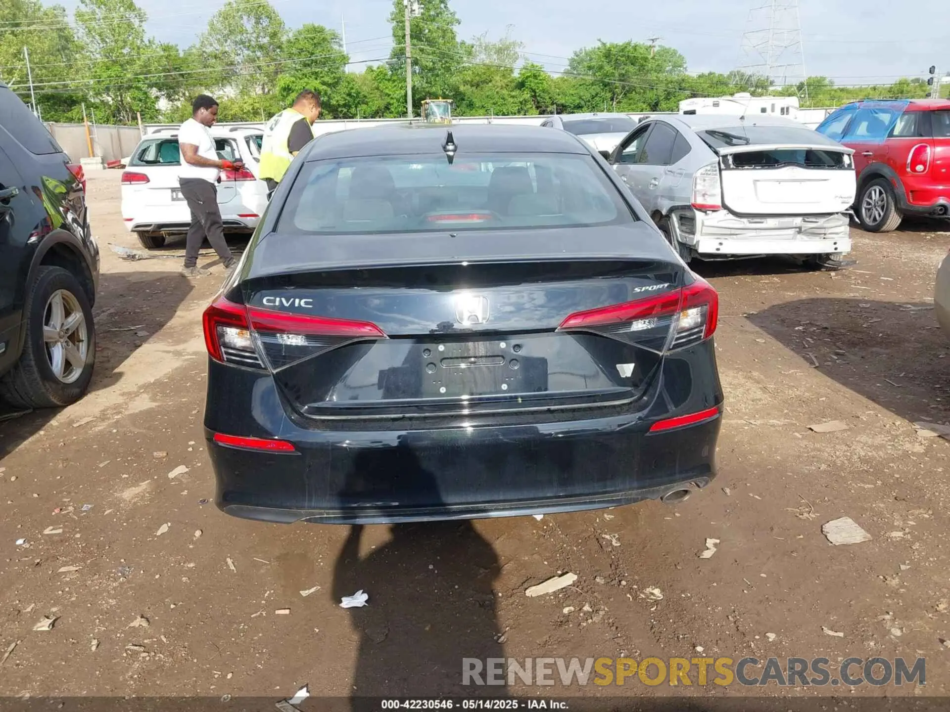 17 Photograph of a damaged car 2HGFE2F58PH508945 HONDA CIVIC 2023