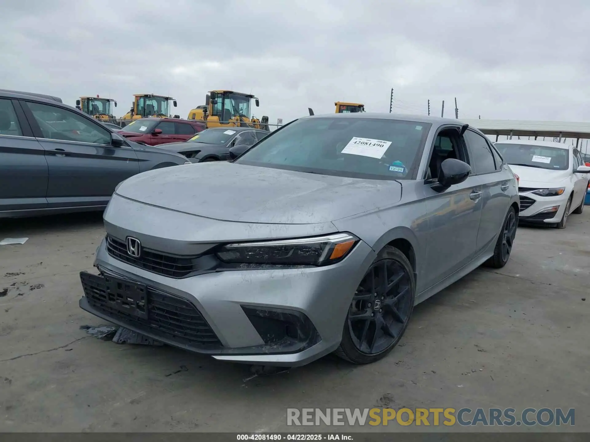2 Фотография поврежденного автомобиля 2HGFE2F58PH509402 HONDA CIVIC 2023