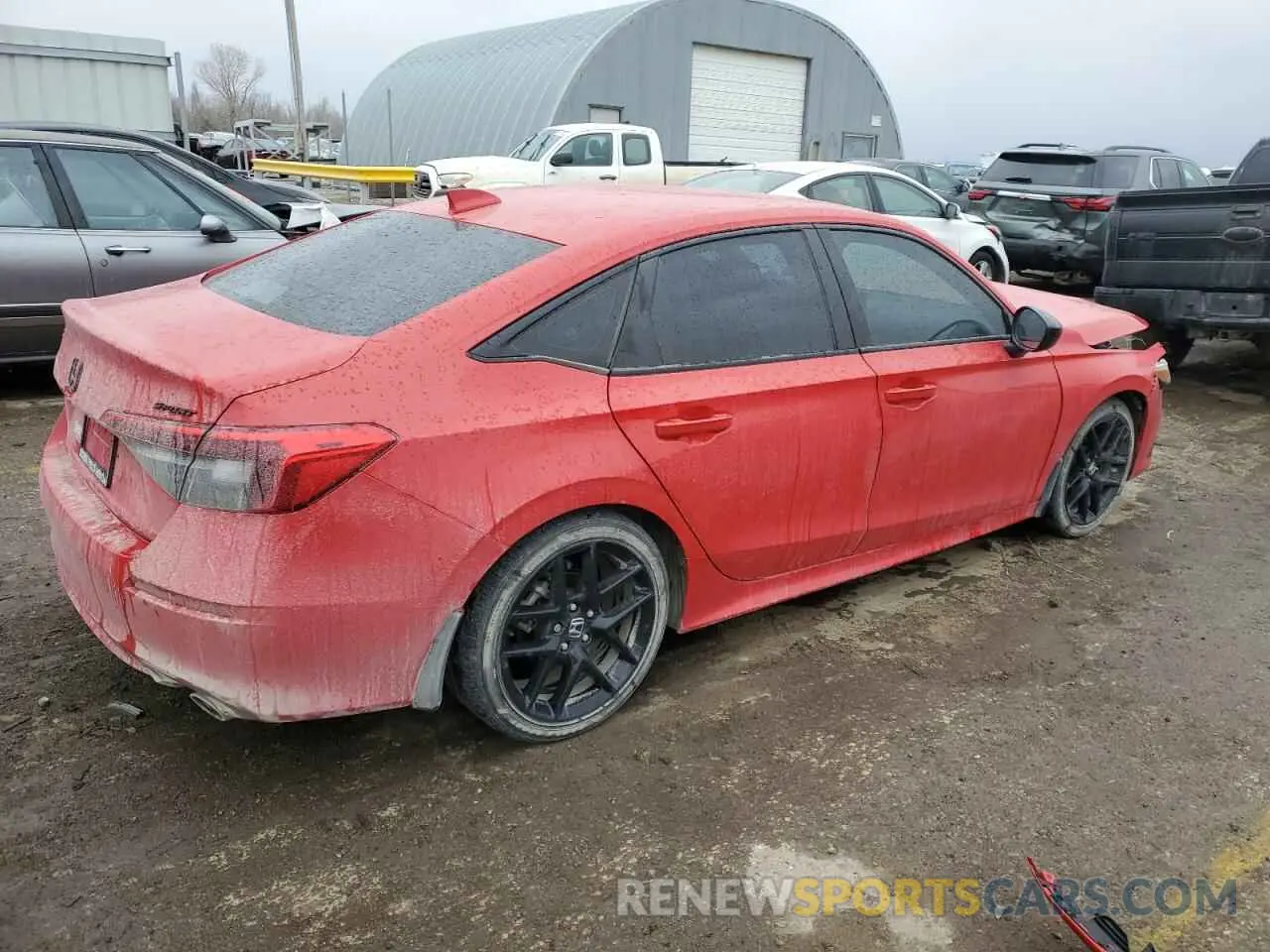3 Фотография поврежденного автомобиля 2HGFE2F58PH524837 HONDA CIVIC 2023