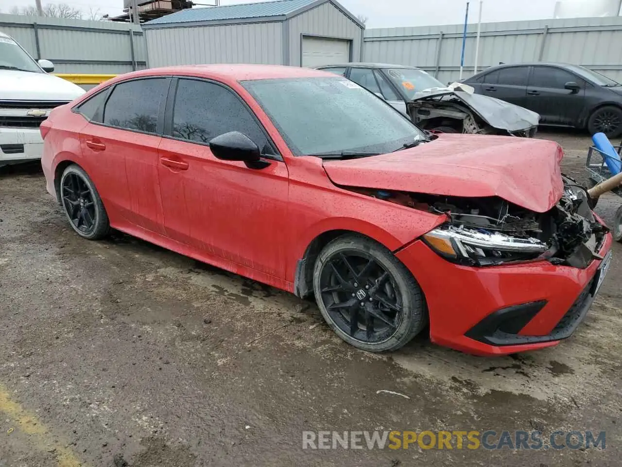 4 Фотография поврежденного автомобиля 2HGFE2F58PH524837 HONDA CIVIC 2023