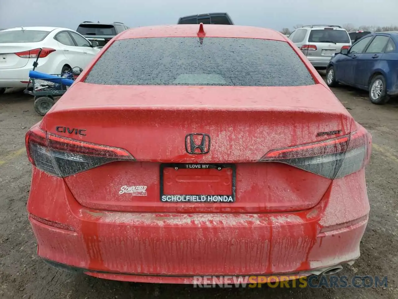 6 Фотография поврежденного автомобиля 2HGFE2F58PH524837 HONDA CIVIC 2023