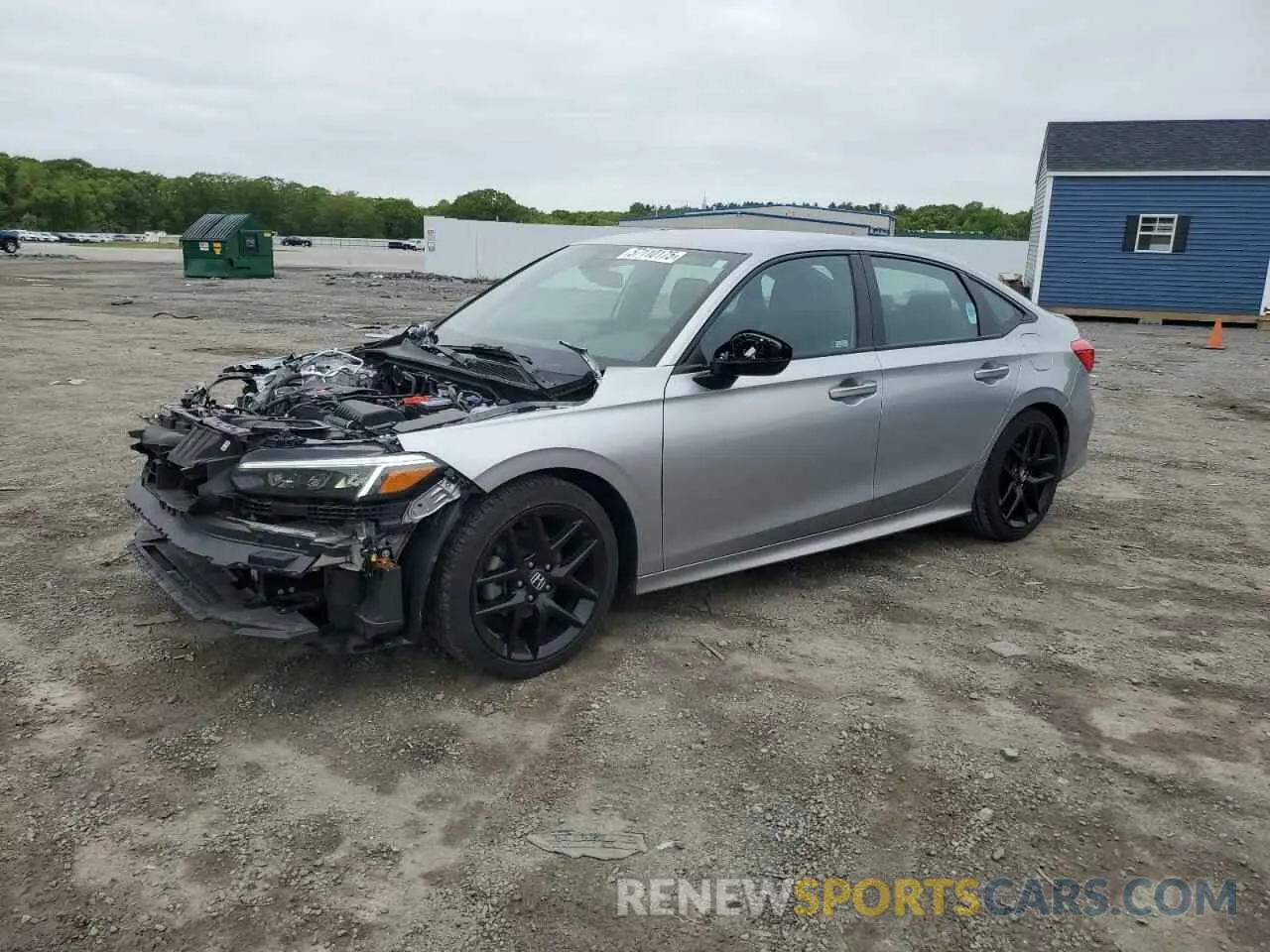 1 Photograph of a damaged car 2HGFE2F58PH541041 HONDA CIVIC 2023