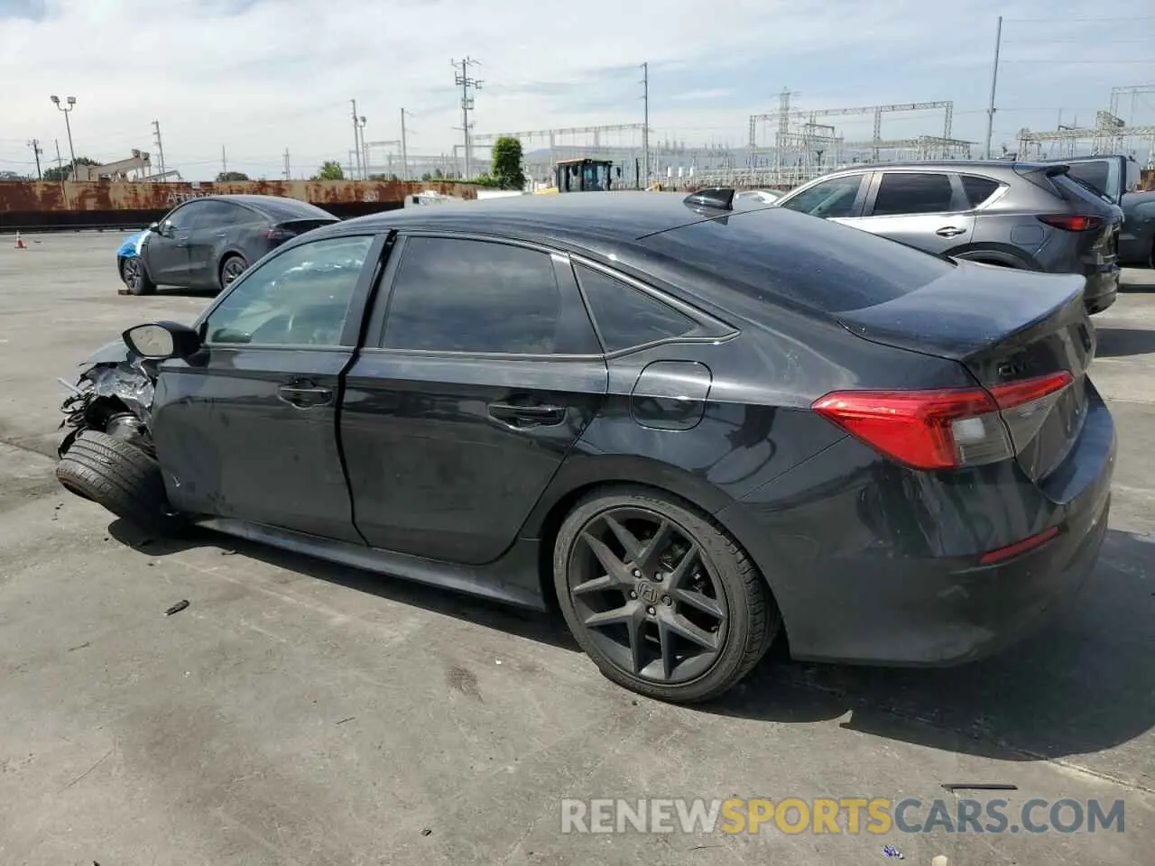 2 Photograph of a damaged car 2HGFE2F58PH550368 HONDA CIVIC 2023