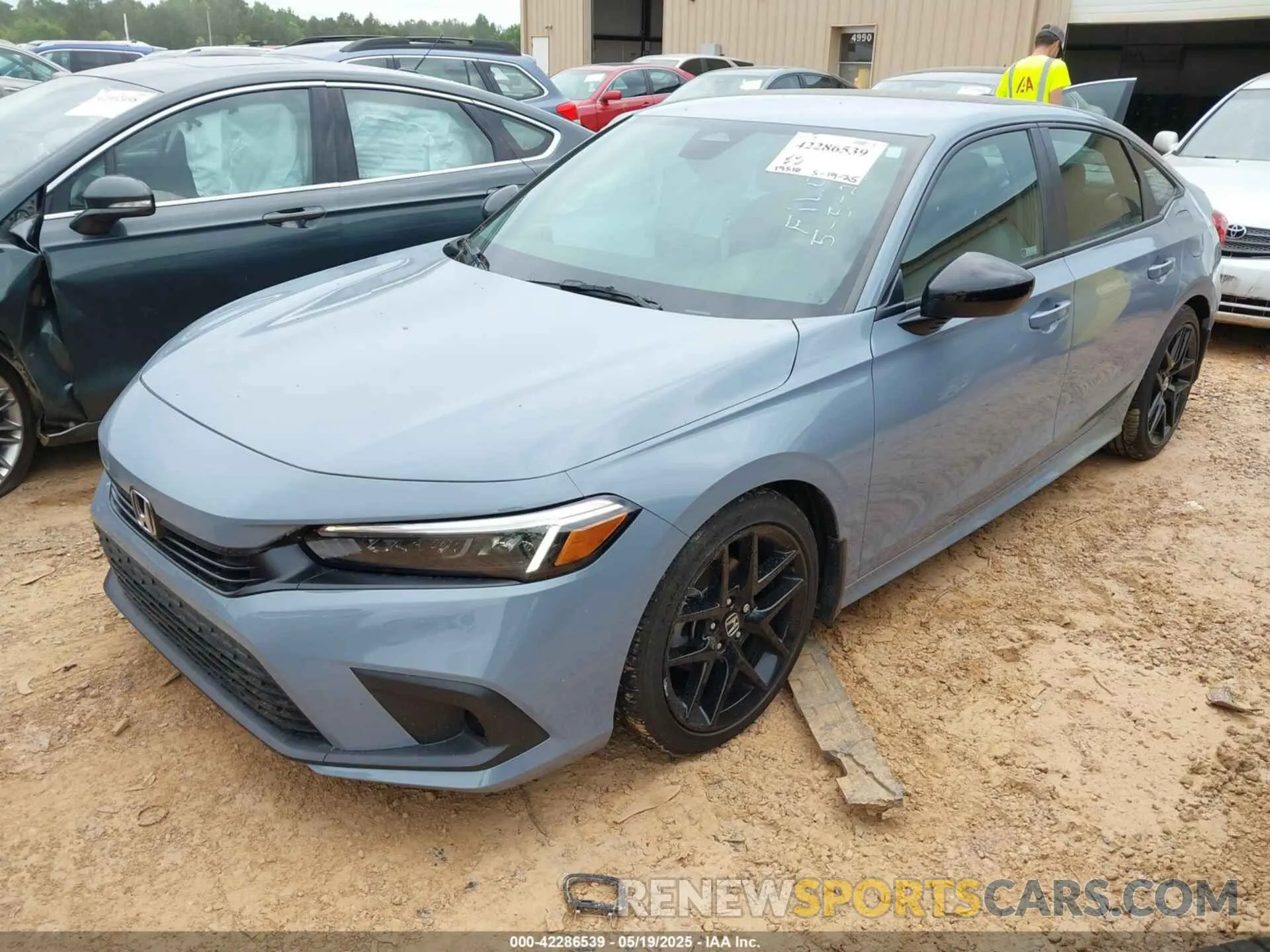 2 Photograph of a damaged car 2HGFE2F58PH555912 HONDA CIVIC 2023