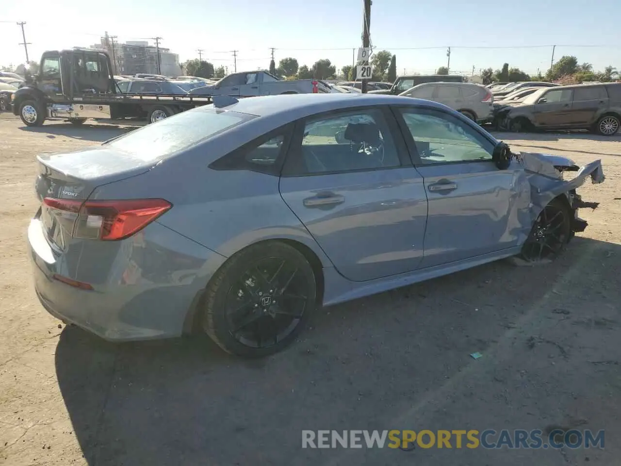 3 Фотография поврежденного автомобиля 2HGFE2F58PH556770 HONDA CIVIC 2023