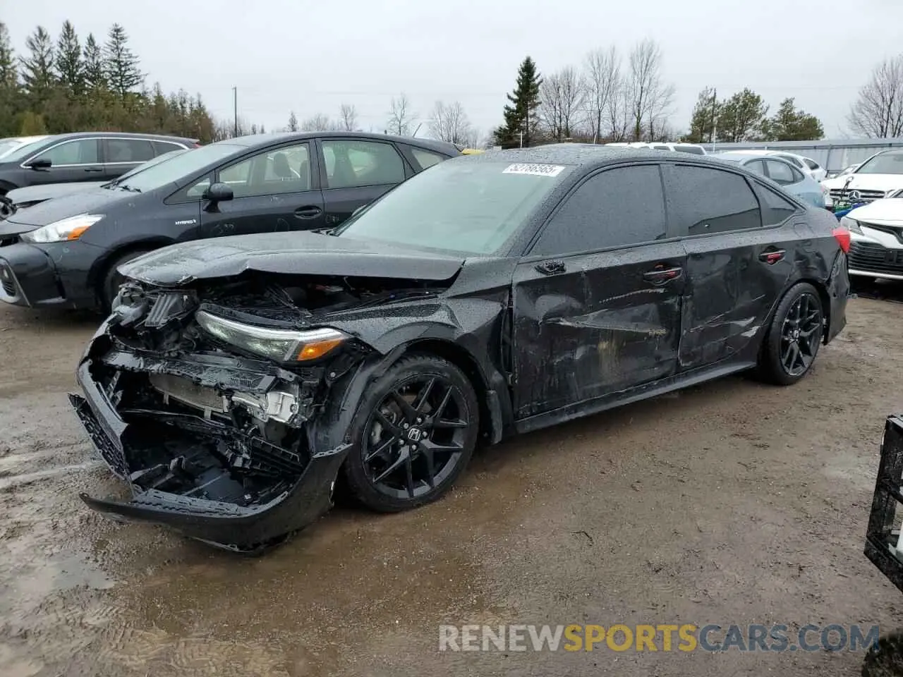 1 Photograph of a damaged car 2HGFE2F59PH108540 HONDA CIVIC 2023