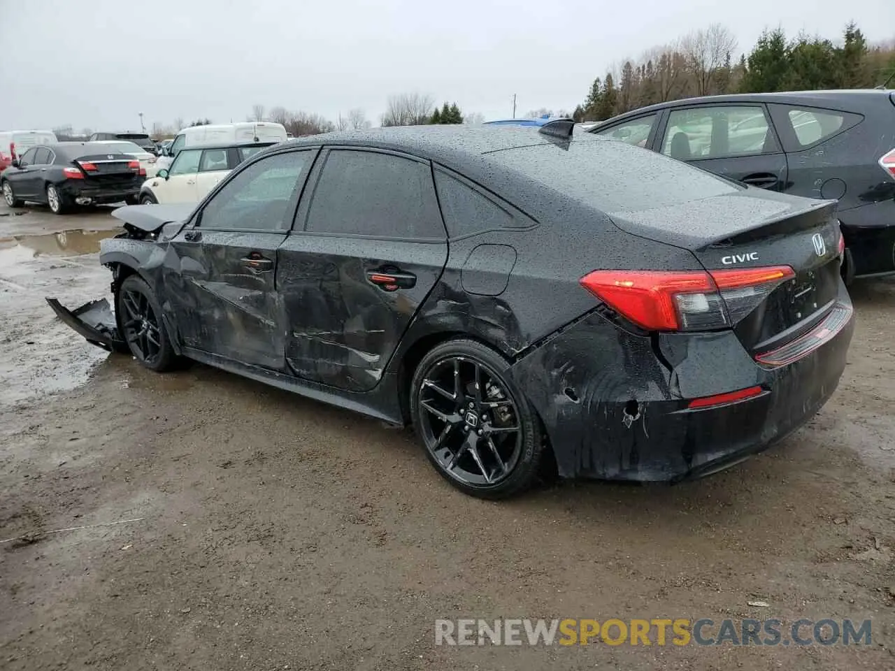 2 Photograph of a damaged car 2HGFE2F59PH108540 HONDA CIVIC 2023