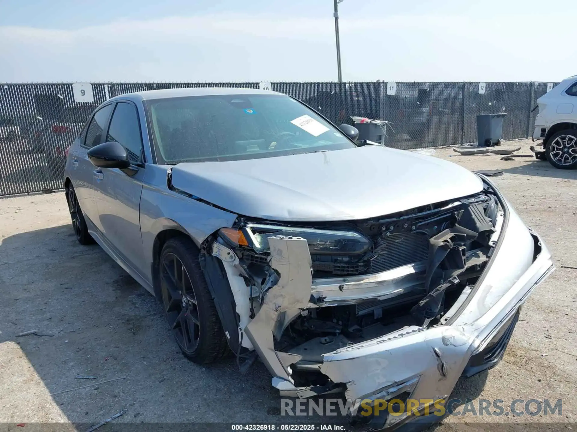 1 Photograph of a damaged car 2HGFE2F59PH504113 HONDA CIVIC 2023