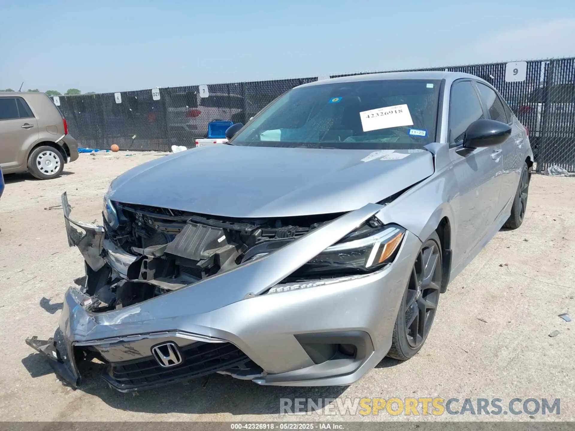 2 Photograph of a damaged car 2HGFE2F59PH504113 HONDA CIVIC 2023