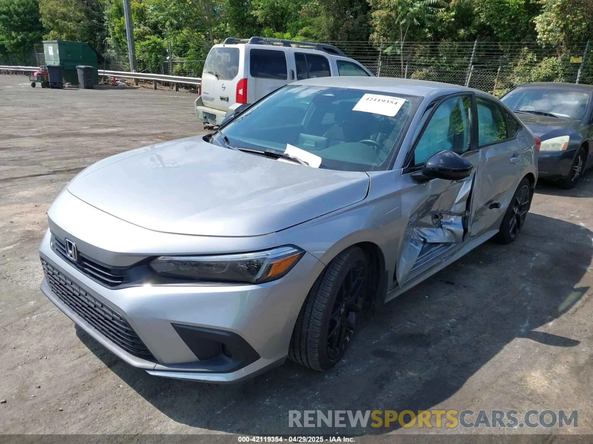 2 Photograph of a damaged car 2HGFE2F59PH511997 HONDA CIVIC 2023