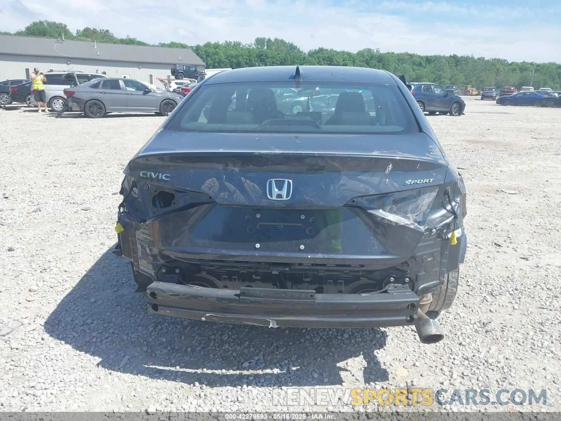 17 Photograph of a damaged car 2HGFE2F59PH524748 HONDA CIVIC 2023