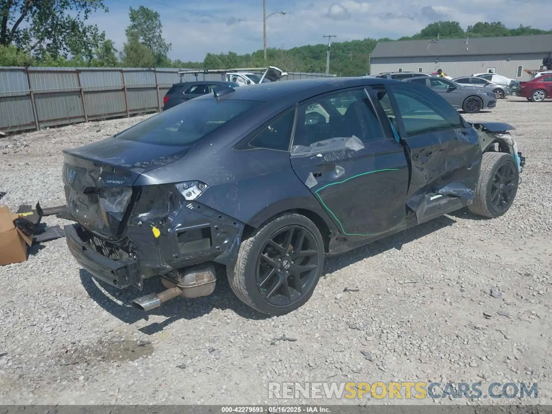 4 Photograph of a damaged car 2HGFE2F59PH524748 HONDA CIVIC 2023
