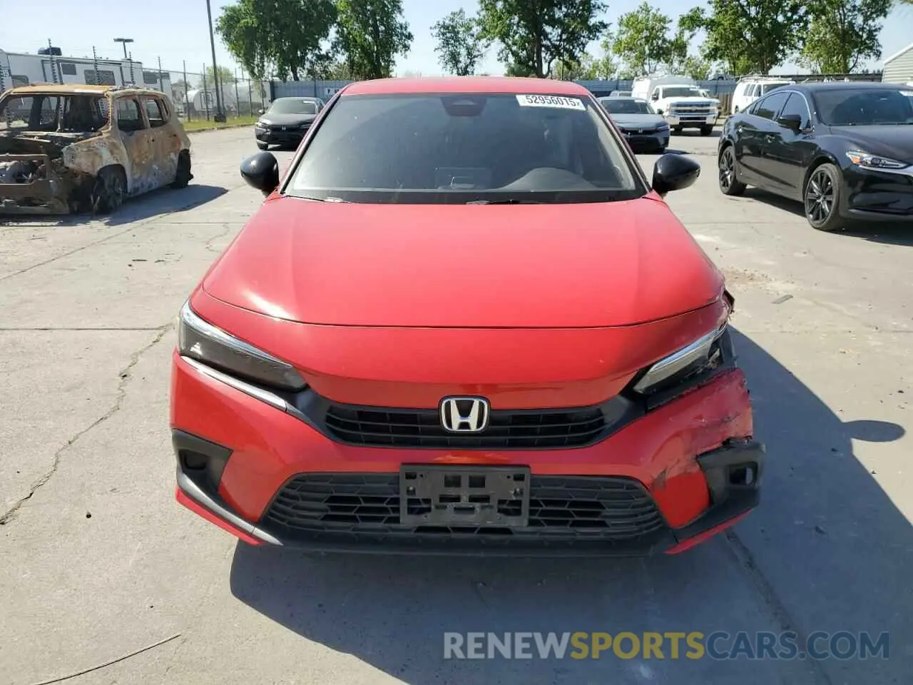 5 Фотография поврежденного автомобиля 2HGFE2F59PH545924 HONDA CIVIC 2023