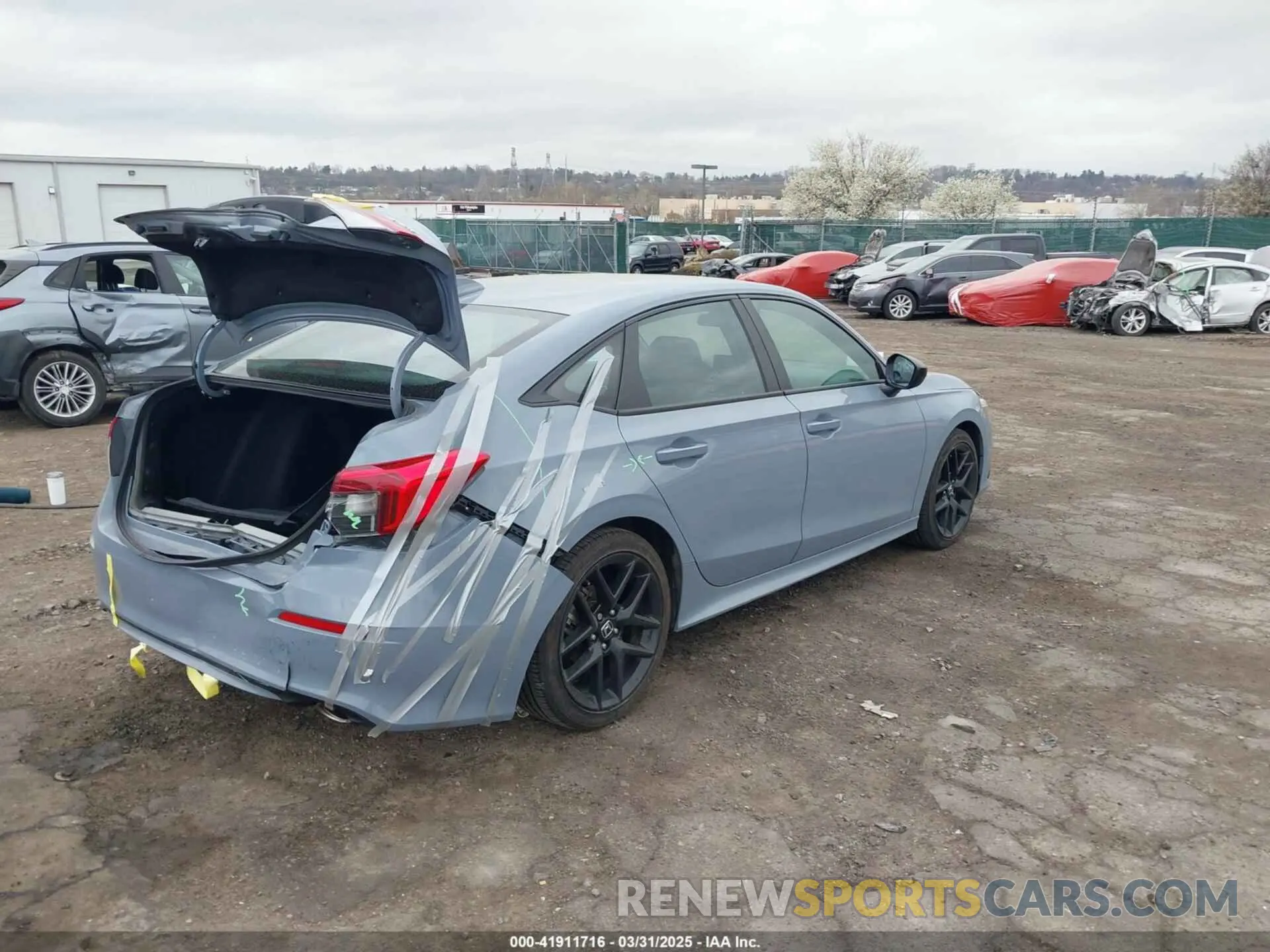 4 Photograph of a damaged car 2HGFE2F59PH553991 HONDA CIVIC 2023