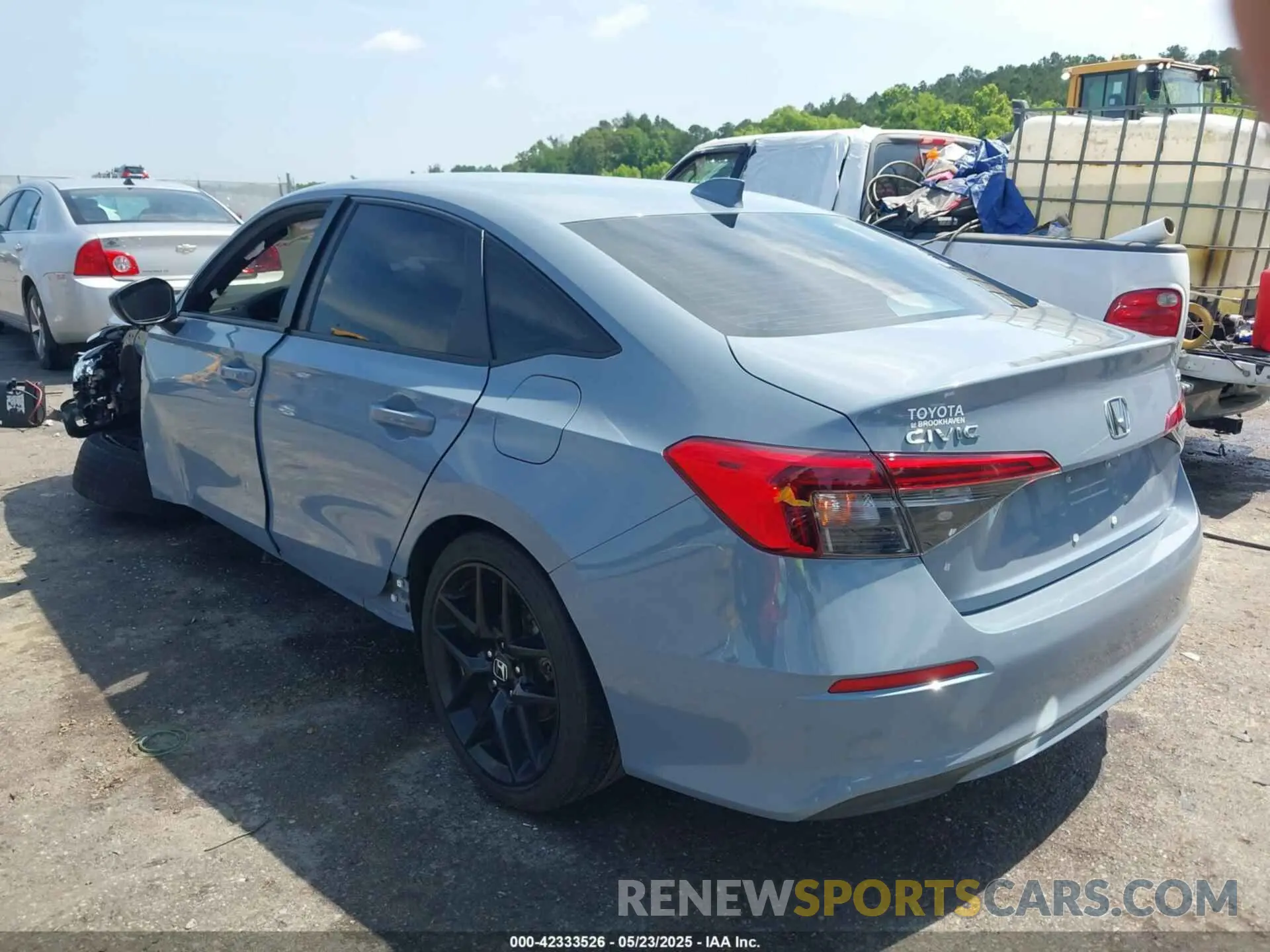 3 Фотография поврежденного автомобиля 2HGFE2F59PH558110 HONDA CIVIC 2023
