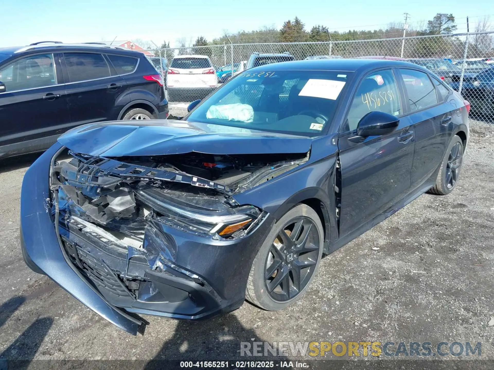 6 Photograph of a damaged car 2HGFE2F59PH558527 HONDA CIVIC 2023