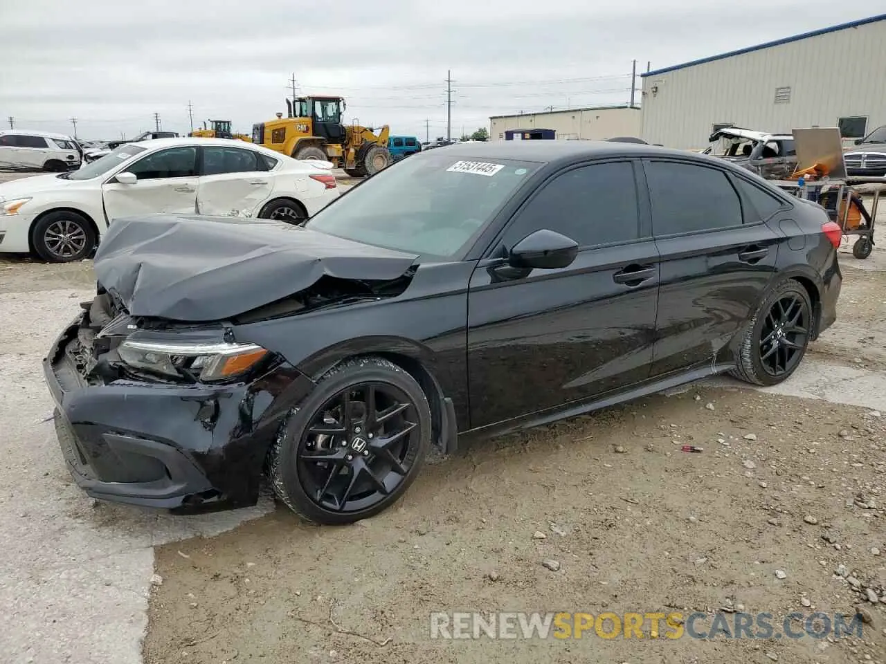 1 Photograph of a damaged car 2HGFE2F5XPH516982 HONDA CIVIC 2023