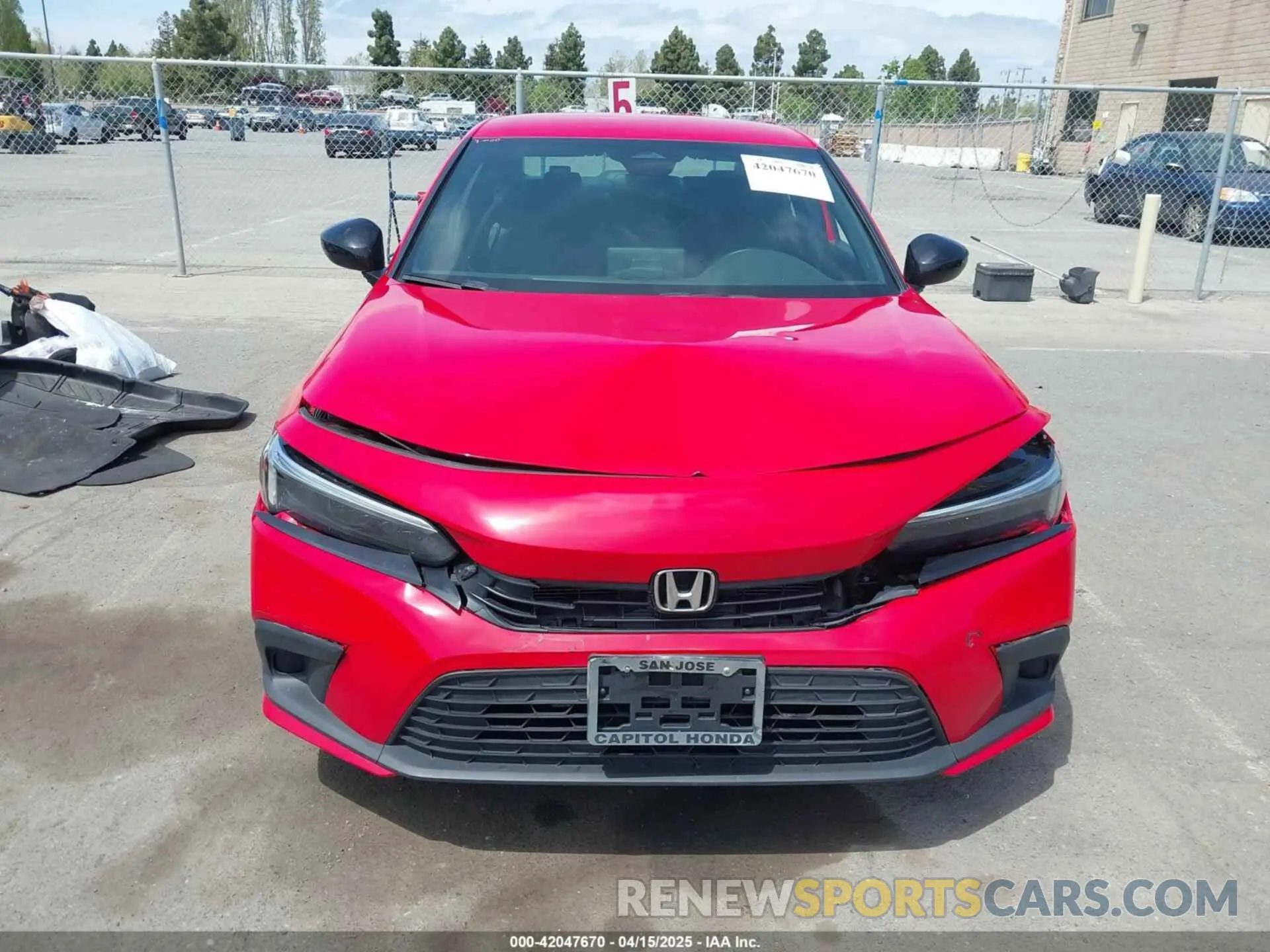 13 Photograph of a damaged car 2HGFE2F5XPH546581 HONDA CIVIC 2023