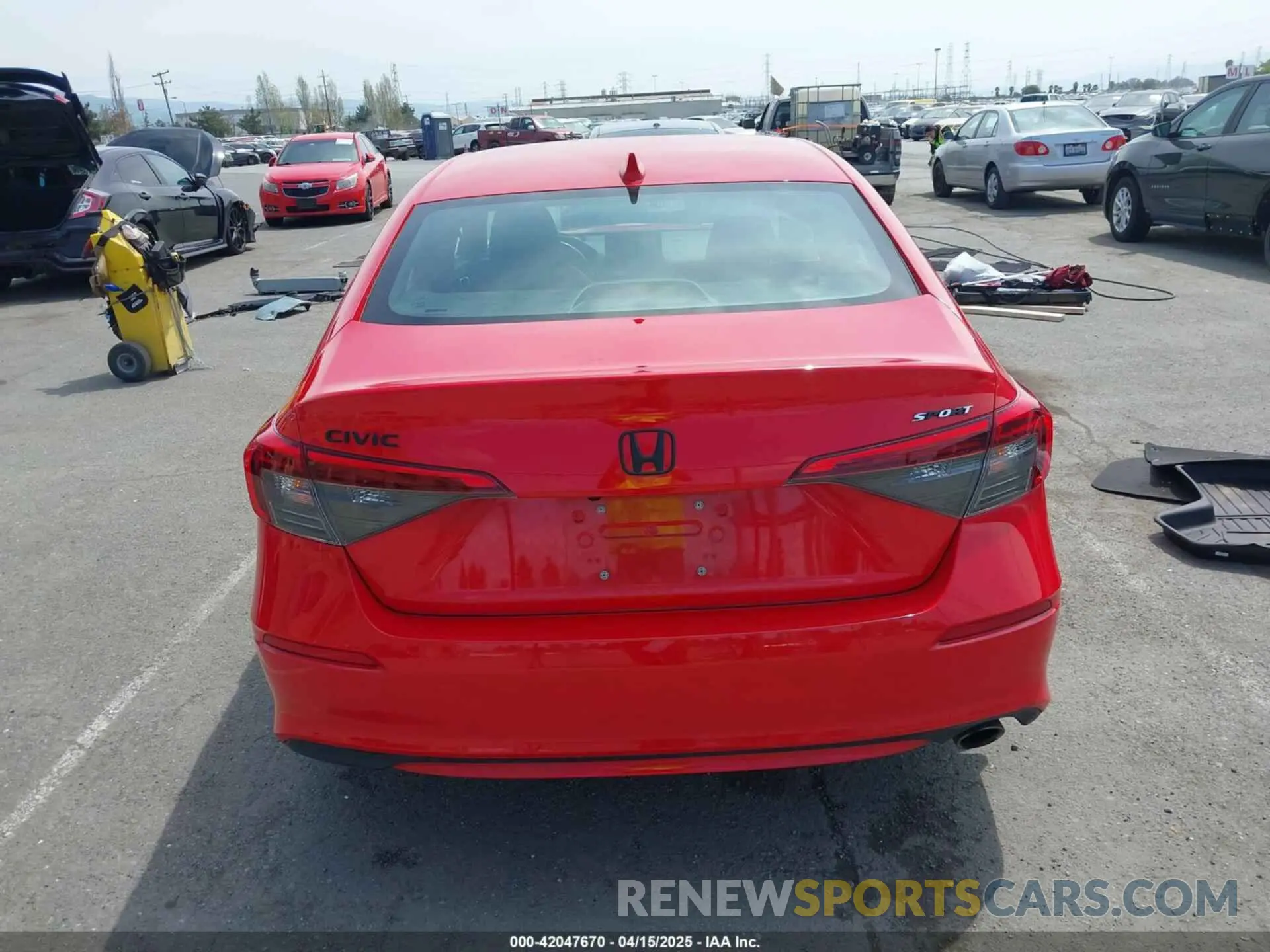 17 Photograph of a damaged car 2HGFE2F5XPH546581 HONDA CIVIC 2023