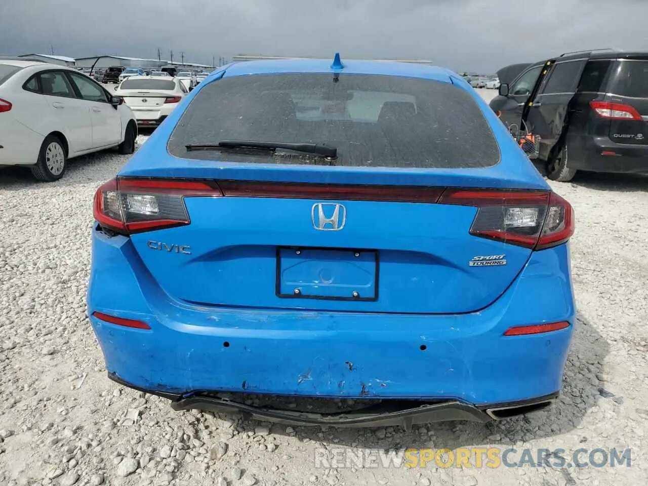 6 Photograph of a damaged car 19XFL1G83RE019729 HONDA CIVIC 2024
