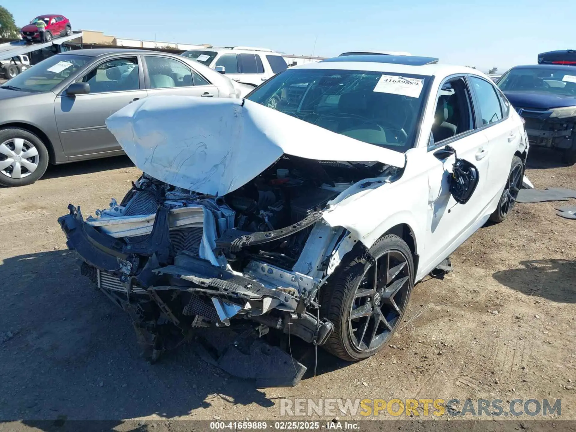 2 Фотография поврежденного автомобиля 19XFL1G84RE029704 HONDA CIVIC 2024