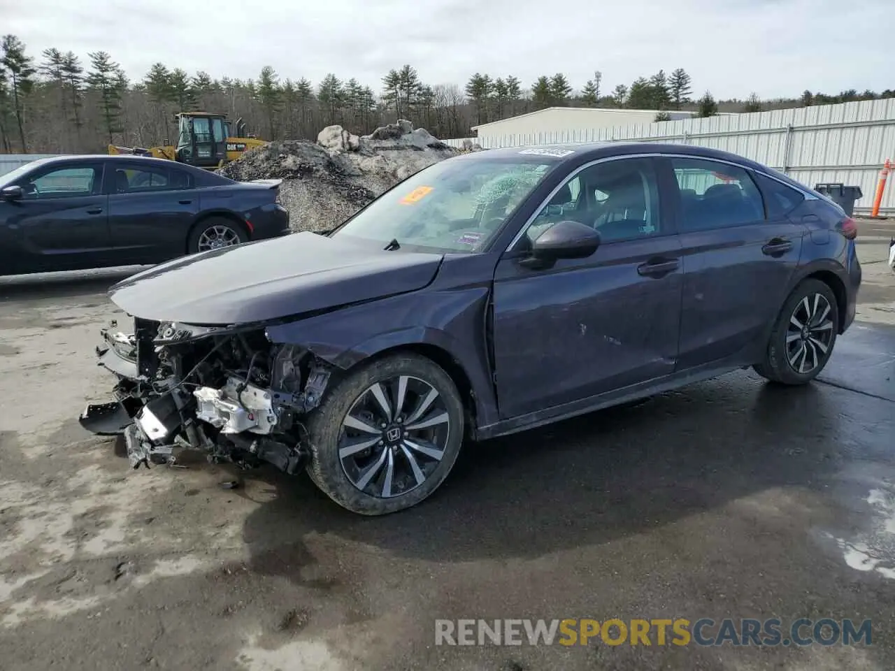 1 Photograph of a damaged car 19XFL1H71RE019847 HONDA CIVIC 2024