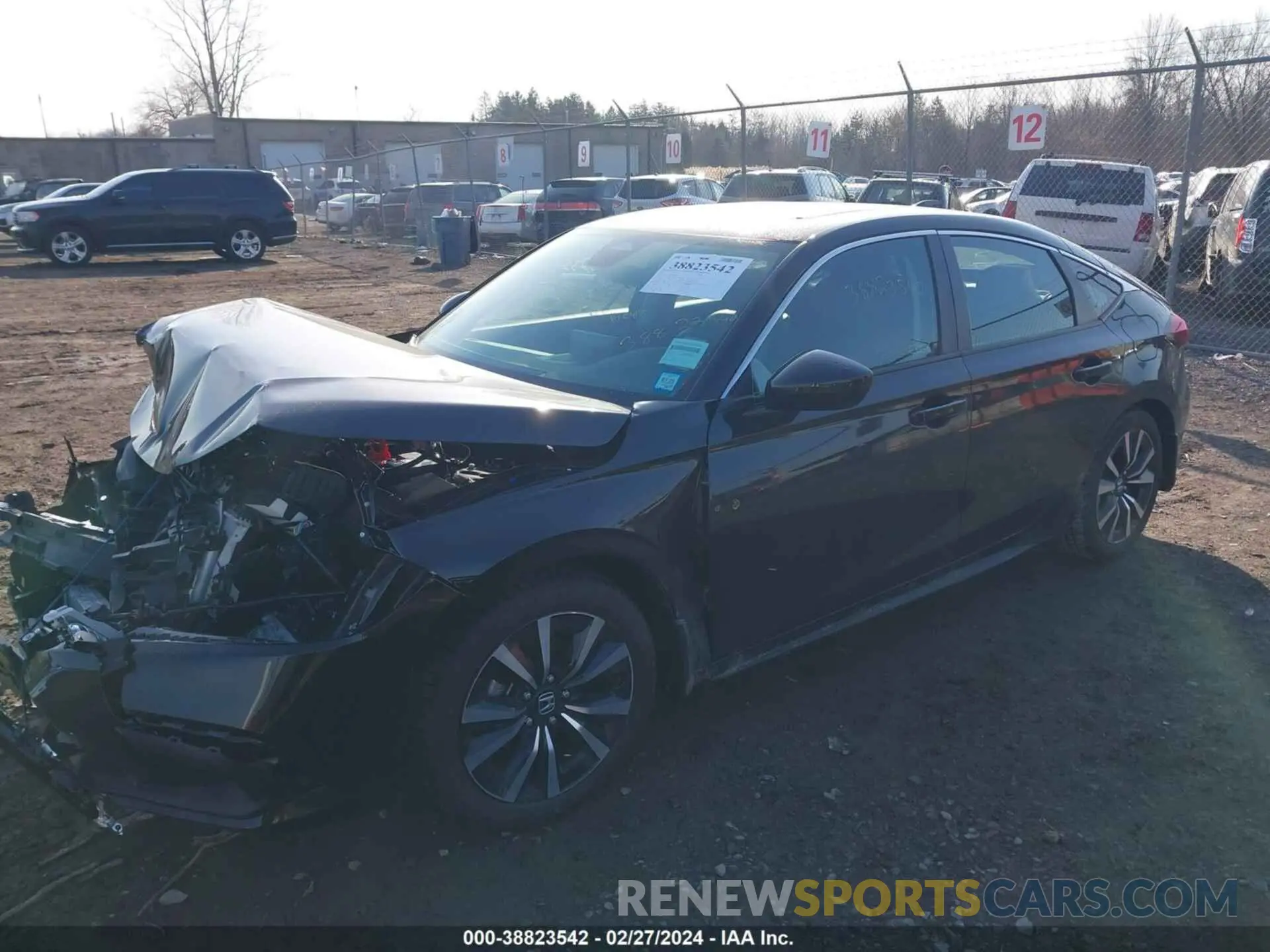 2 Photograph of a damaged car 19XFL1H73RE014164 HONDA CIVIC 2024