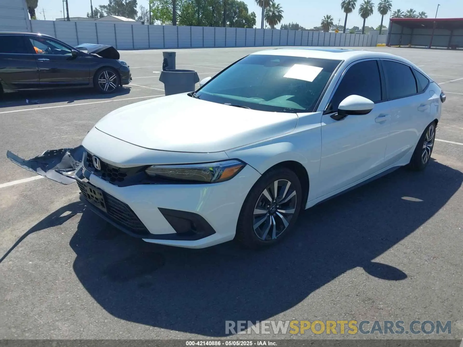 2 Photograph of a damaged car 19XFL1H74RE007787 HONDA CIVIC 2024