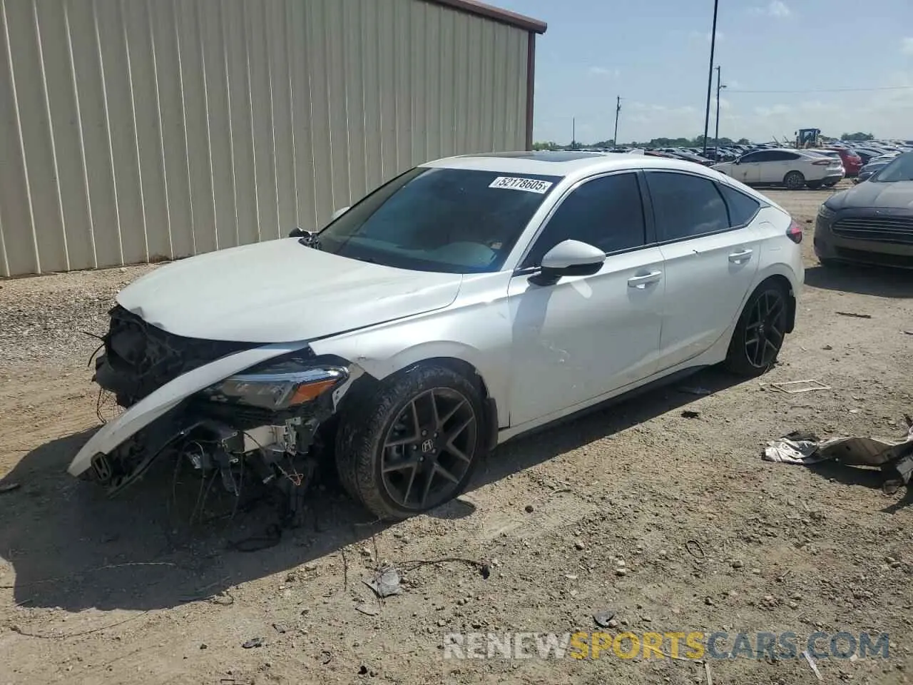 1 Photograph of a damaged car 19XFL1H84RE018331 HONDA CIVIC 2024