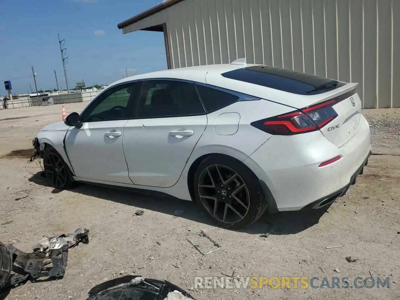2 Photograph of a damaged car 19XFL1H84RE018331 HONDA CIVIC 2024