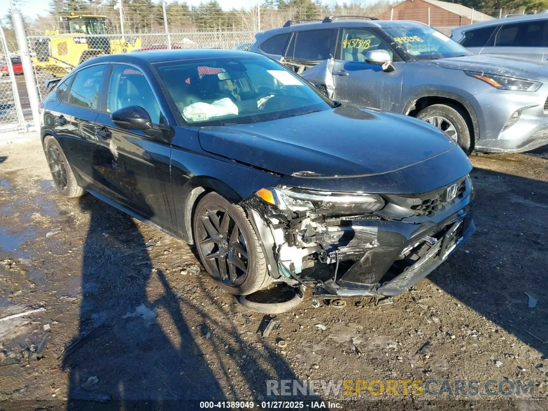 1 Photograph of a damaged car 19XFL1H84RE026588 HONDA CIVIC 2024