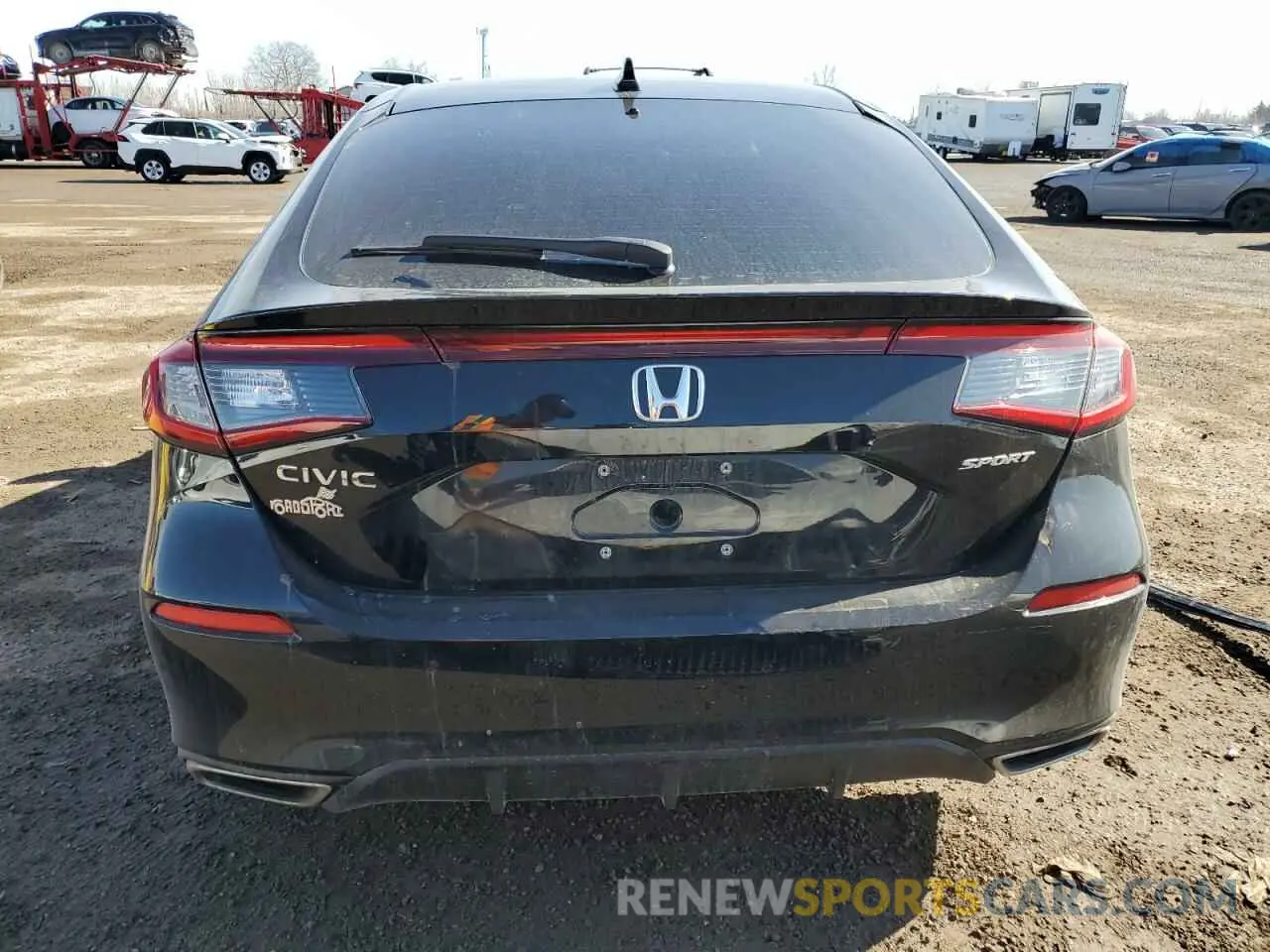 6 Photograph of a damaged car 19XFL1H85RE400111 HONDA CIVIC 2024