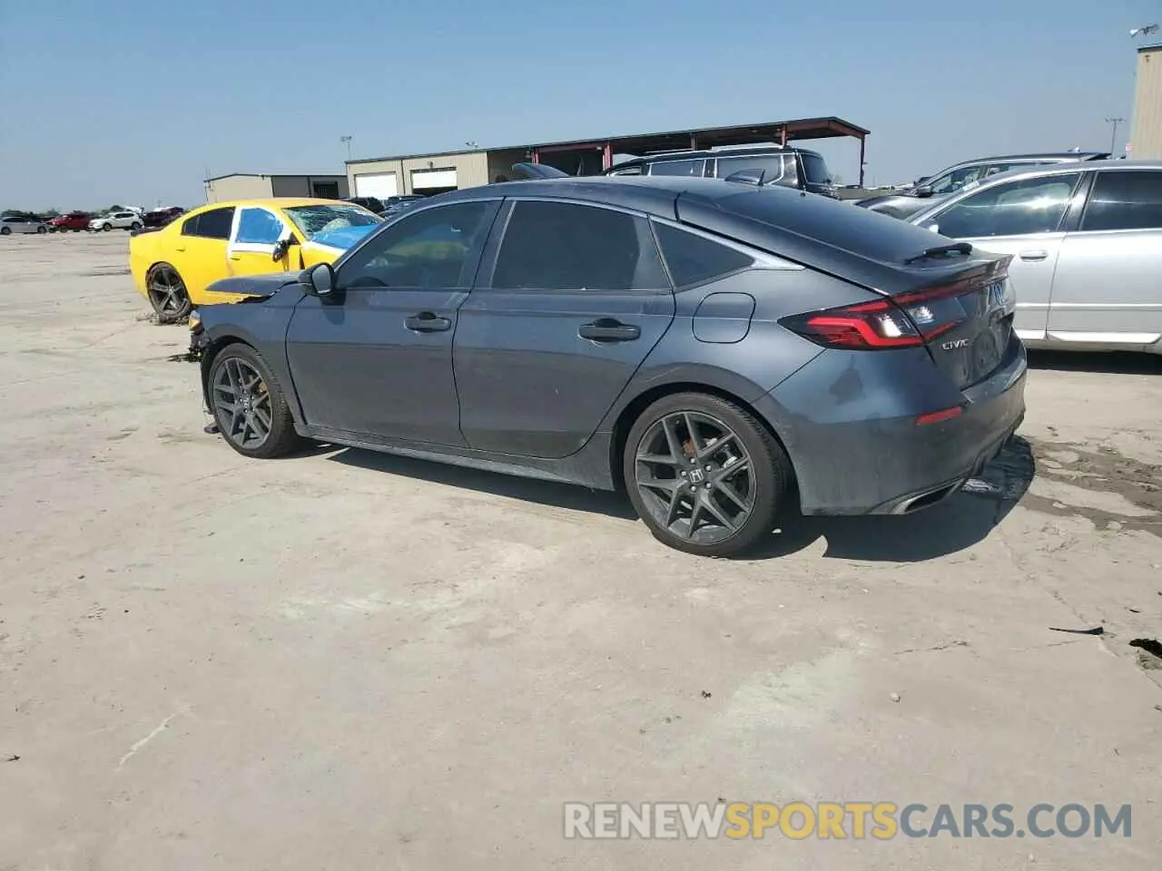 2 Photograph of a damaged car 19XFL1H89RE027395 HONDA CIVIC 2024