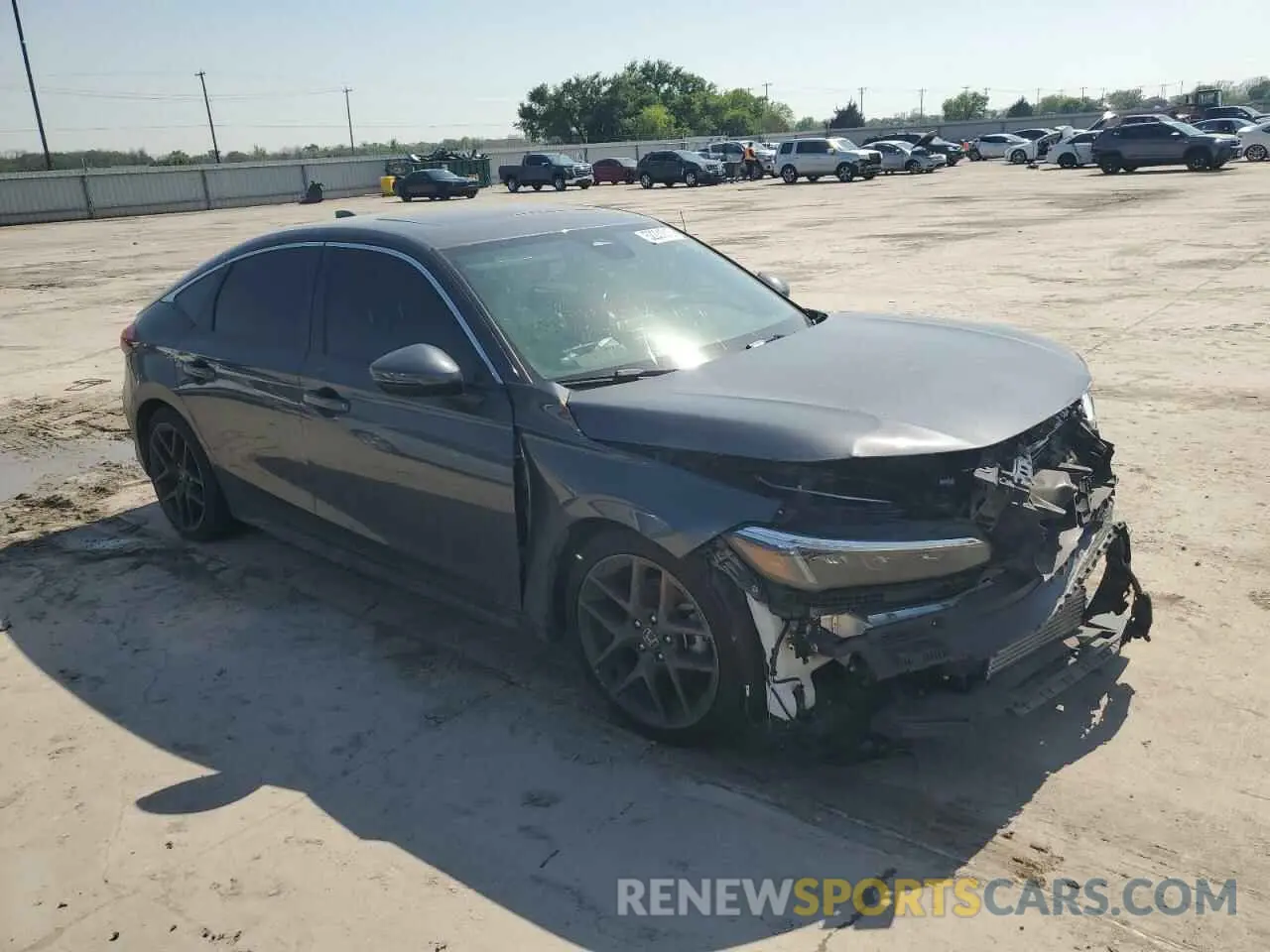 4 Photograph of a damaged car 19XFL1H89RE027395 HONDA CIVIC 2024