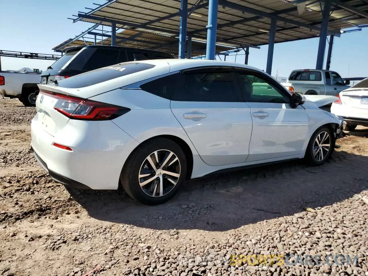 3 Photograph of a damaged car 19XFL2H50RE015549 HONDA CIVIC 2024