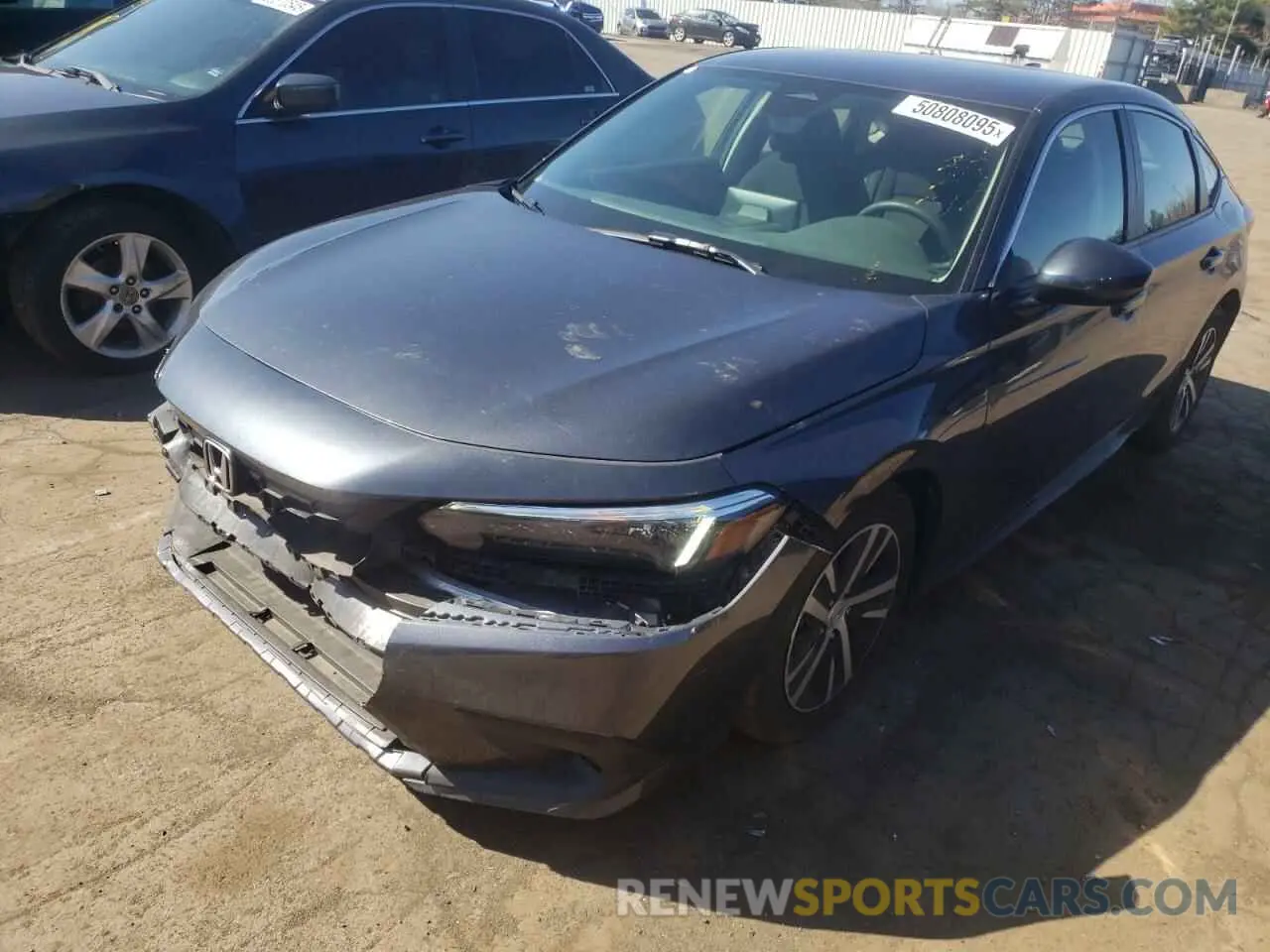 1 Photograph of a damaged car 19XFL2H58RE017257 HONDA CIVIC 2024