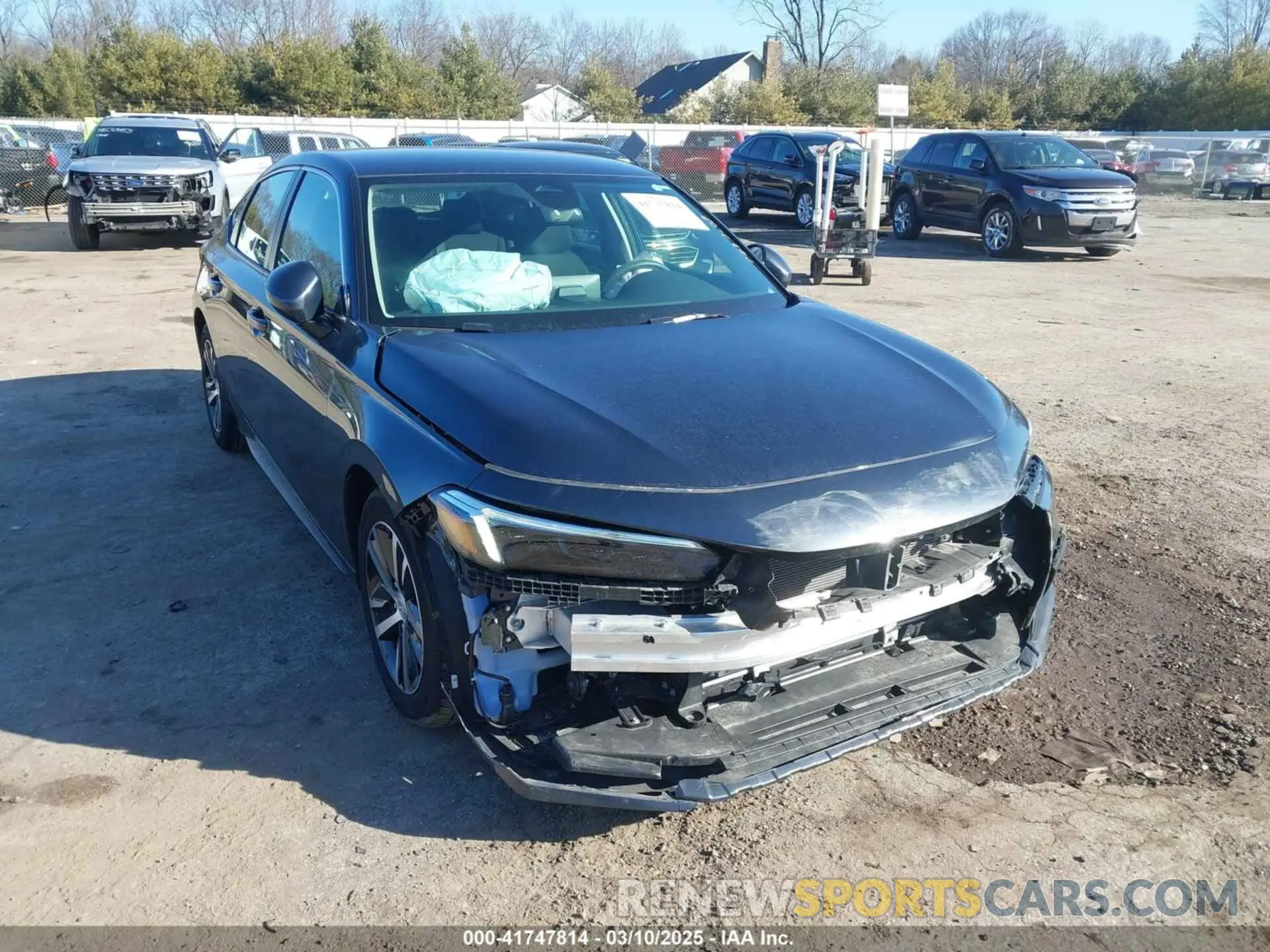1 Photograph of a damaged car 19XFL2H59RE008308 HONDA CIVIC 2024