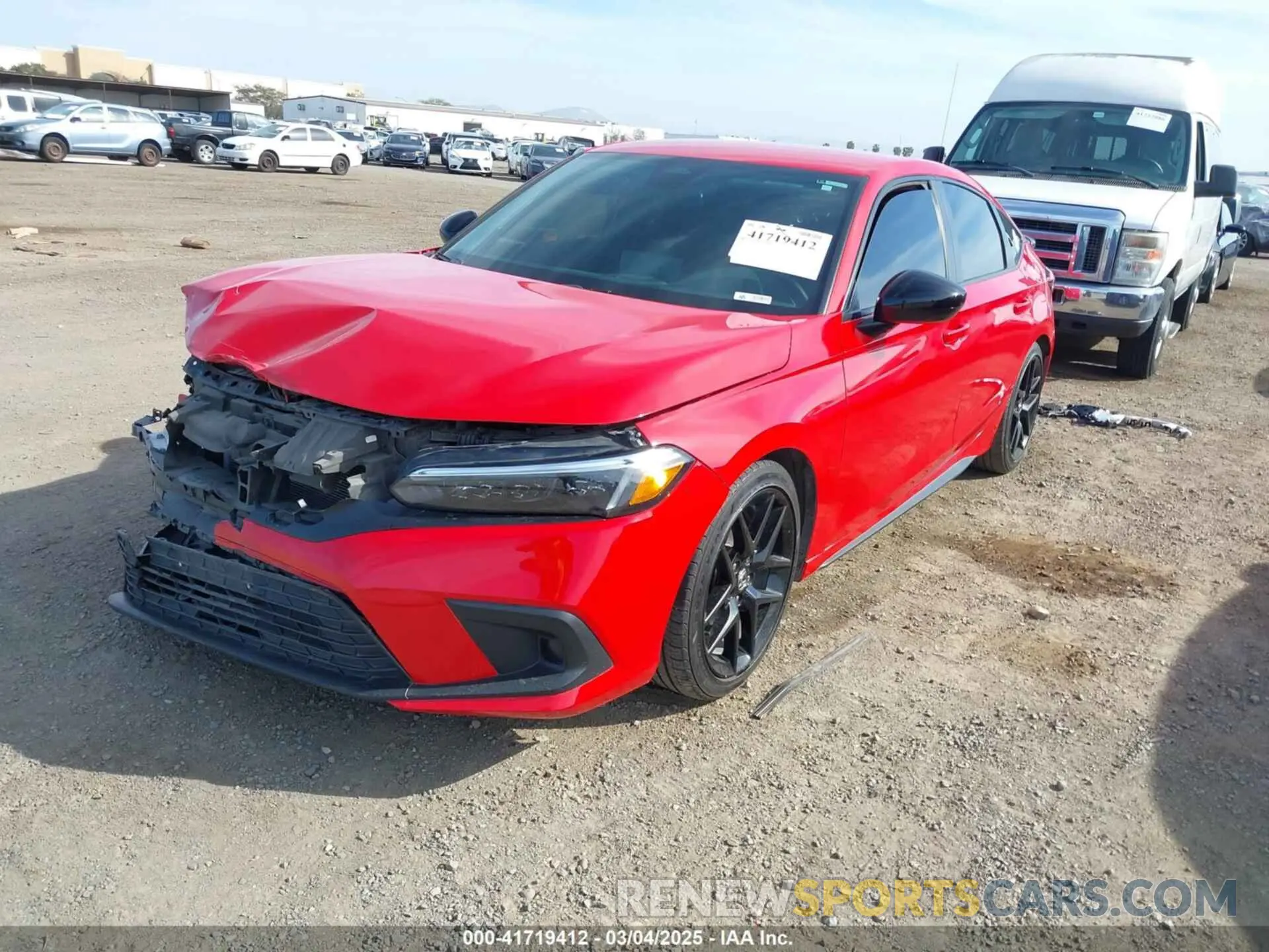 2 Фотография поврежденного автомобиля 19XFL2H80RE016128 HONDA CIVIC 2024