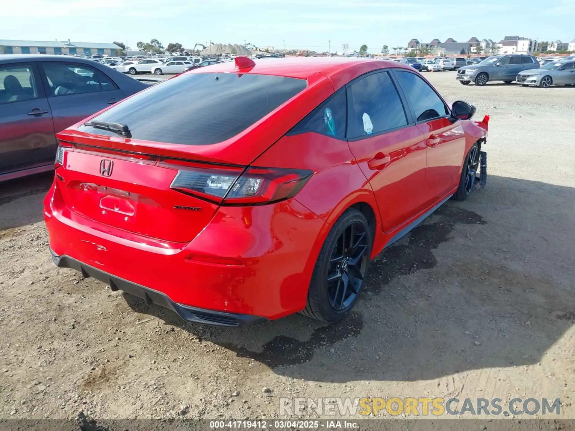 4 Фотография поврежденного автомобиля 19XFL2H80RE016128 HONDA CIVIC 2024